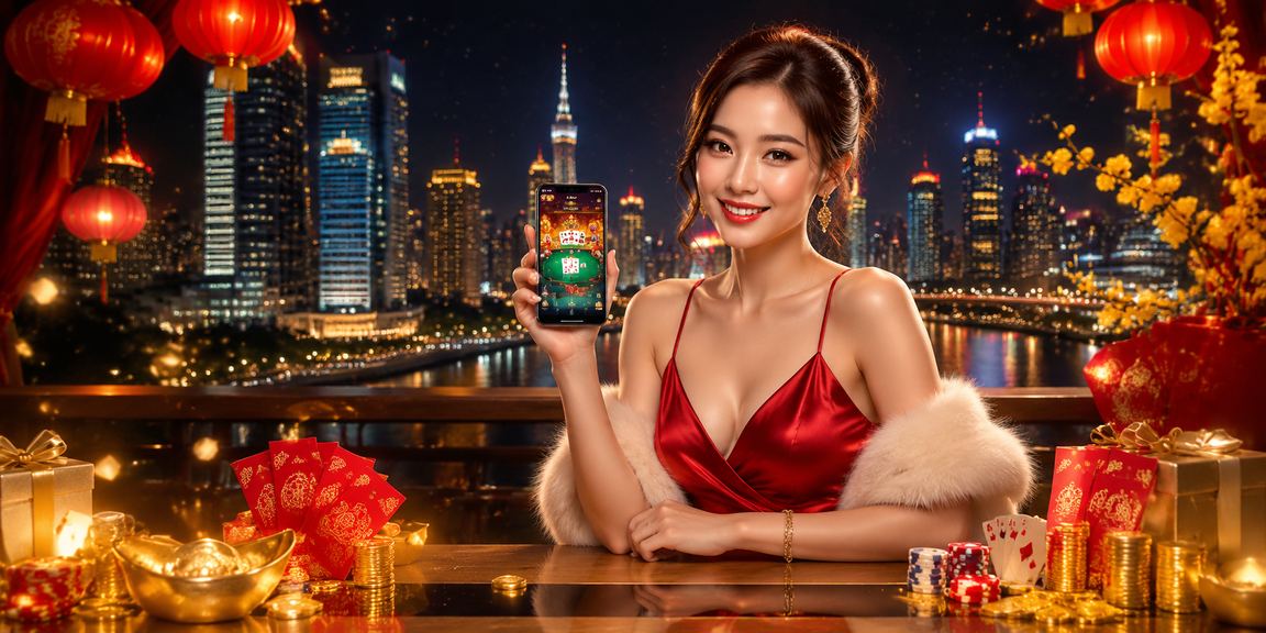 Người chơi thưởng thức không gian giải trí bài và đèn lồng truyền thống tại TP.HCM