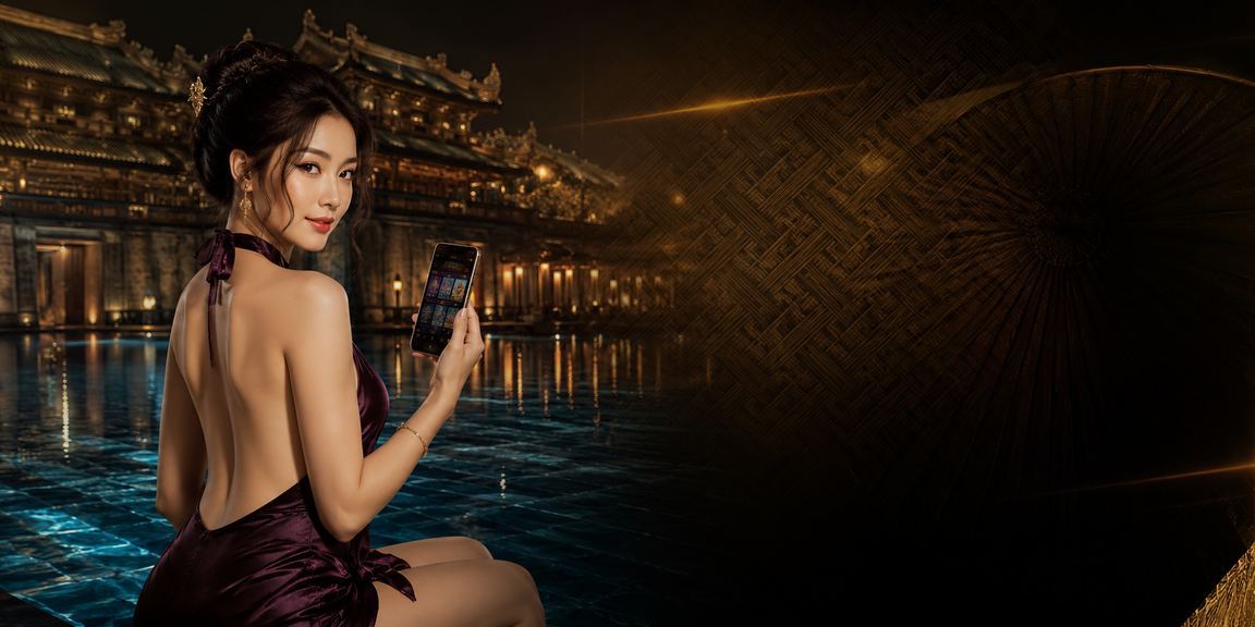 Người dùng trải nghiệm ứng dụng casino kqxs30ngay tại Huế với nón lá truyền thống